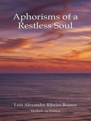 cover image of Aphorisms of a Restless Soul